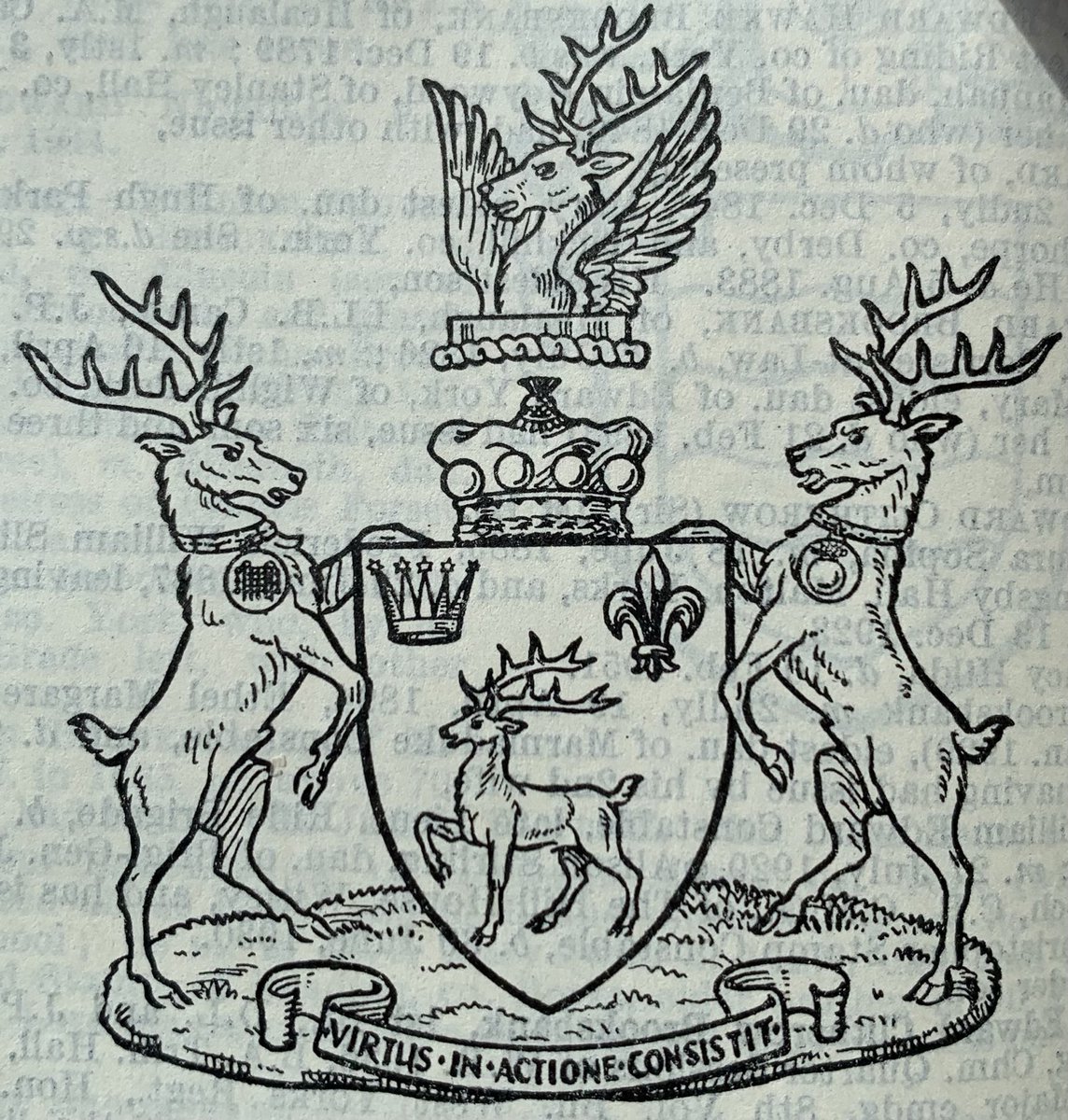 timothyferres's tweet photo. Armorial bearings of 1st Baron Broughshane. #Broughshane #Davison https://t.co/nKMXdoPK9N