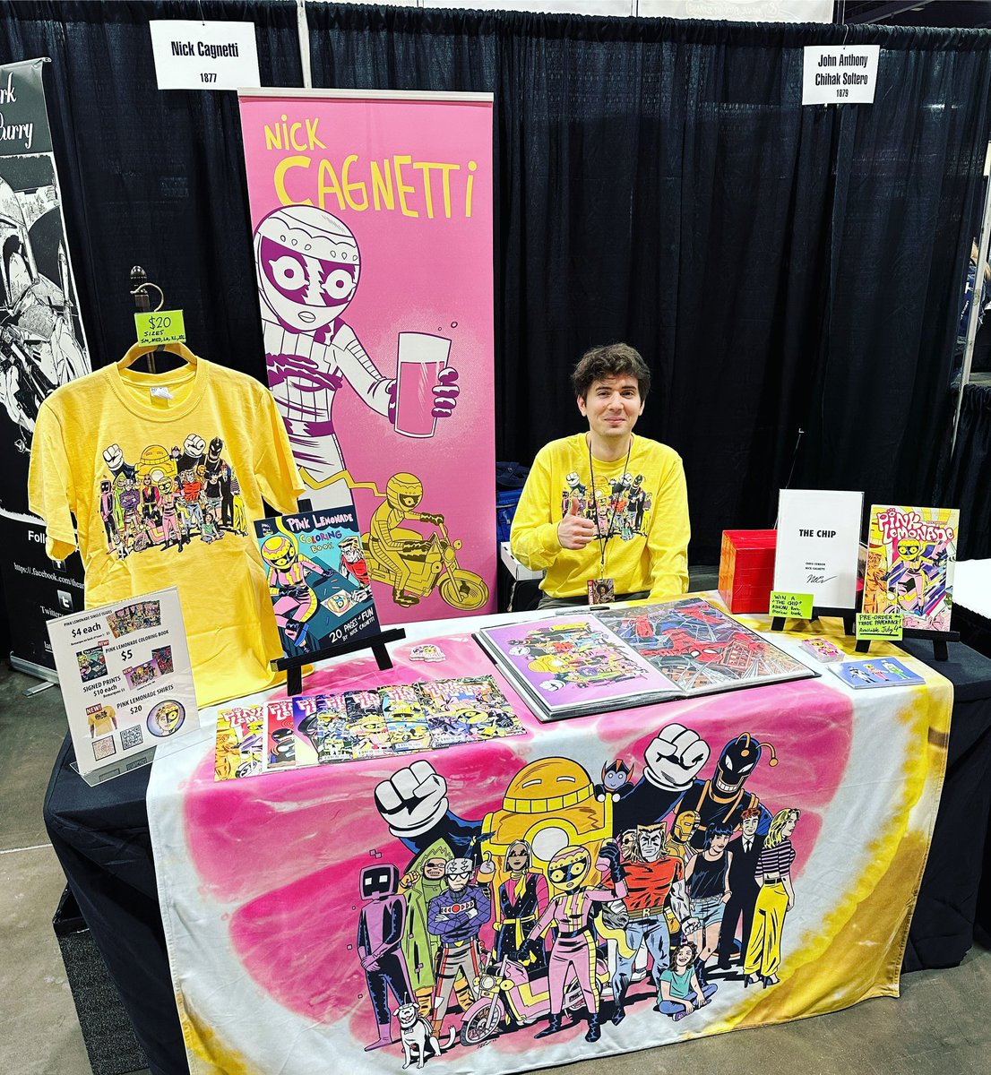 Out here at #PhoenixFanFusion day 1, lots of fun already! Come on by, I’ve got the goods! More to come later this weekend!