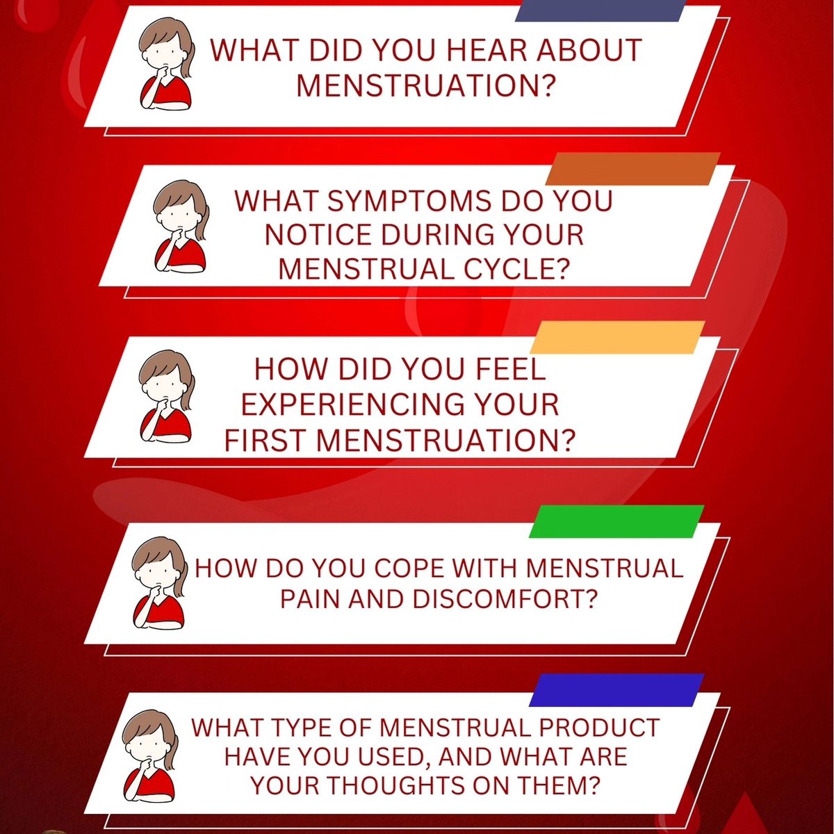 TodayFT's tweet photo. We are happy to share with you these interactive questions that you can use to drive menstrual conversation with adolescents 

#mhd2023
#SRHR4ALL https://t.co/bGjM4r4shI