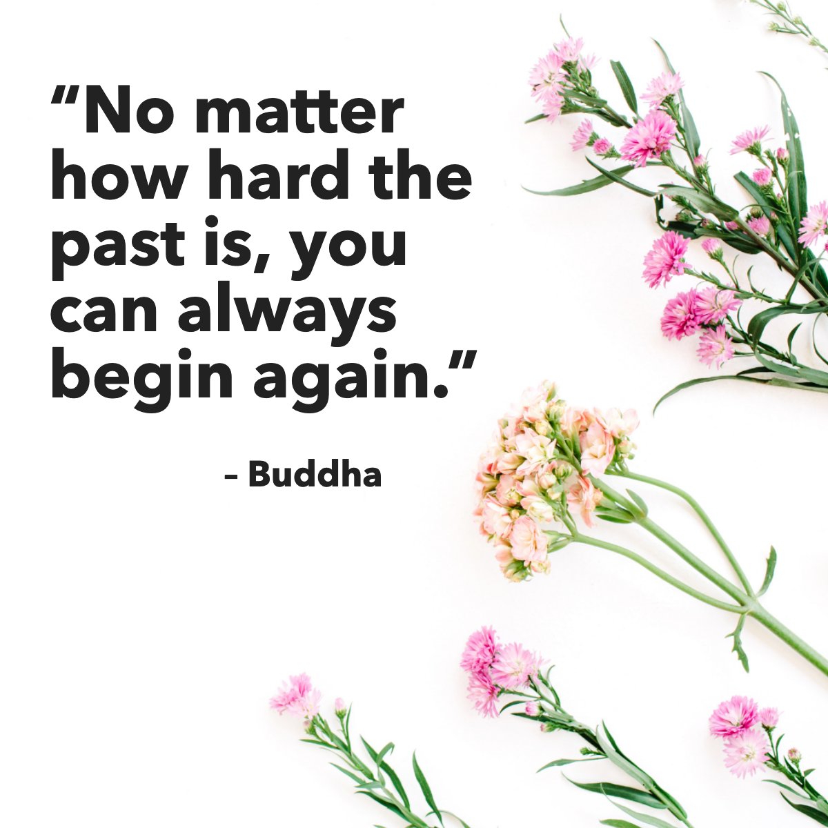 'No matter how hard the past is, you can always begin again.' 🙏 
– Buddha

What are you beginning this week? Drop us a line in the comments.

#flowers     #florals     #quote     #newbeginnings     #buddha
#RemaxHustle #ColoradoSpringsHomes #SheSellsSanctuary