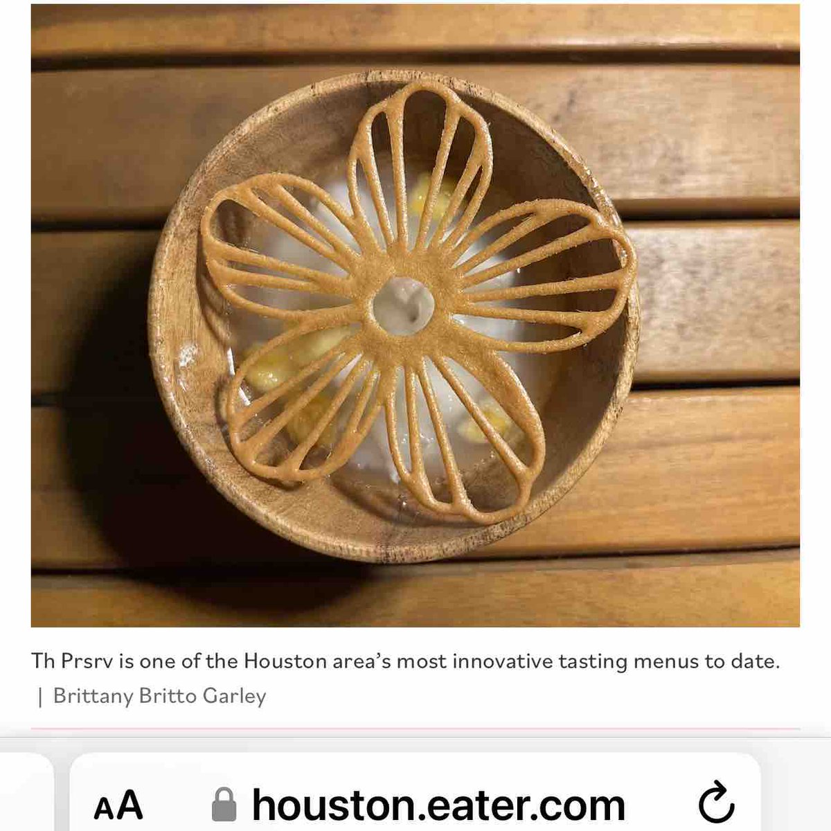 Big thanks to @eaterhouston and @brittanybrittogarley for including @thprsrv in the #hotnew list for the #Houston #diningscene 🙏🙏🏽🙏🏼
,
#IndigenousIngredients #Kemah #86Colonialism #PreColonial #Choctaw #ThaiFood #ChefG #TravelingChefSkinner #Eculent #StreetToKitchen #ThPrsrv