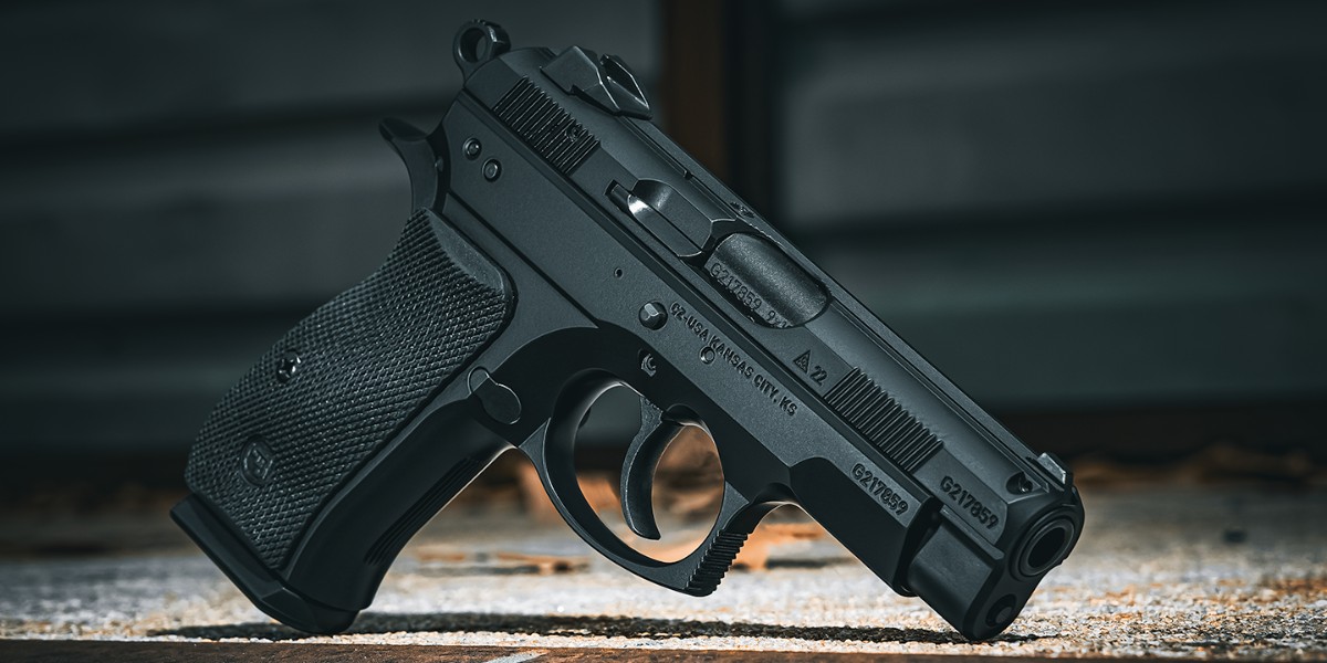 Designed for Concealed Carry, the CZ 75 D PCR is the same size as its brother, the CZ 75 Compact, yet a 1/4 pound lighter thanks to its forged aluminum frame.
