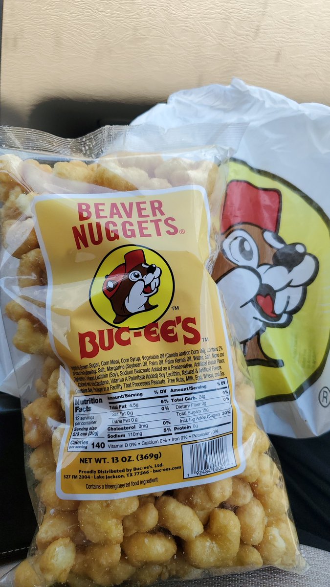 Crystalembraced's tweet photo. I've landed.. I'm safe.. And beaver nuggets have been acquired!! First weekend objective complete!! Let's go!!!
#spookyvacation #snacks #bucees #itsatexasthing https://t.co/eKc1BpS1JP
