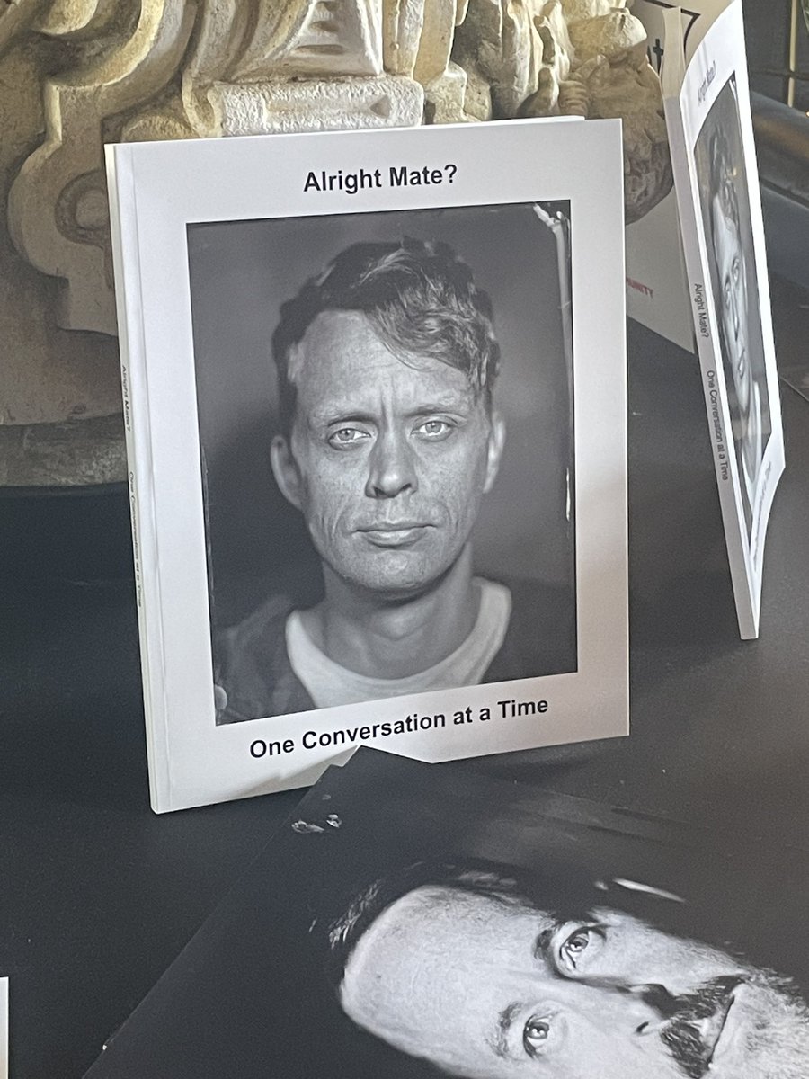 alrightmatecic's tweet photo. if you’d like to purchase one of our books more information about it coming soon, otherwise you can email cally@alrightmateproject.com if you already know you’d like to purchase one 😊 2/2
#alrightmate #exeter #devon #whatsonexeter #whatsondevon #mentalhealth #men https://t.co/8VBJsQYtTt