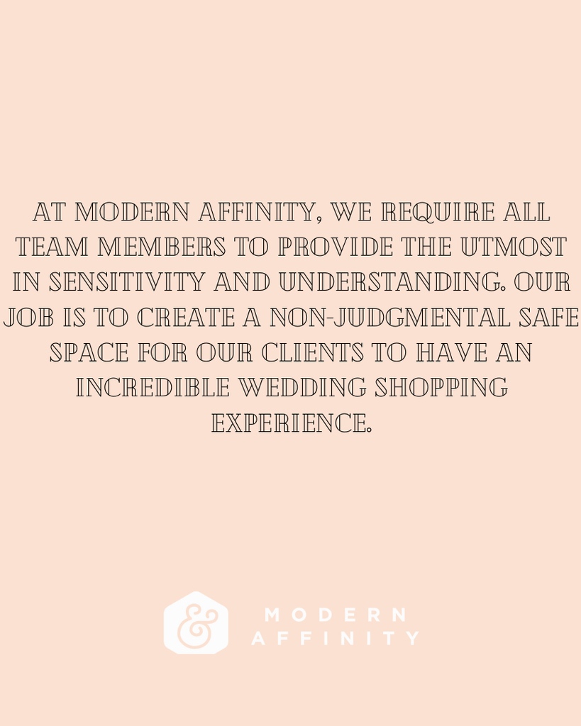 Modern Affinity is a warm, welcoming, inclusive wedding wear boutique focused on our client’s exclusive experience 🥂 We ensure our clients feel empowered to embrace their own beauty✨

#justinalexander #modernaffinitybridal
#weddingdress #weddinggown #bridalgown
#houstonbrides