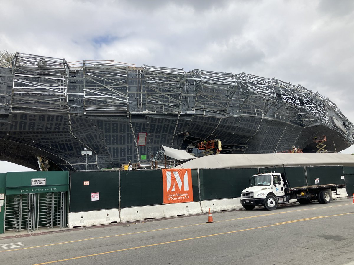 George Lucas’s museum of narrative art under construction.