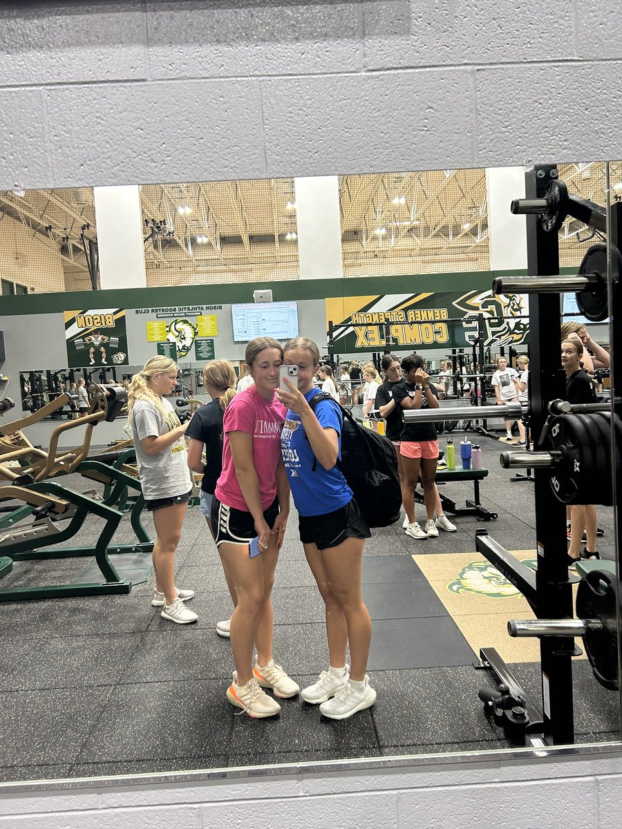 ccbison_weights's tweet photo. Week 1 of lifting in the books!! Cant wait for the rest of the summer!! #leanqueens
@CoachBurb https://t.co/Soxk4CRWe3