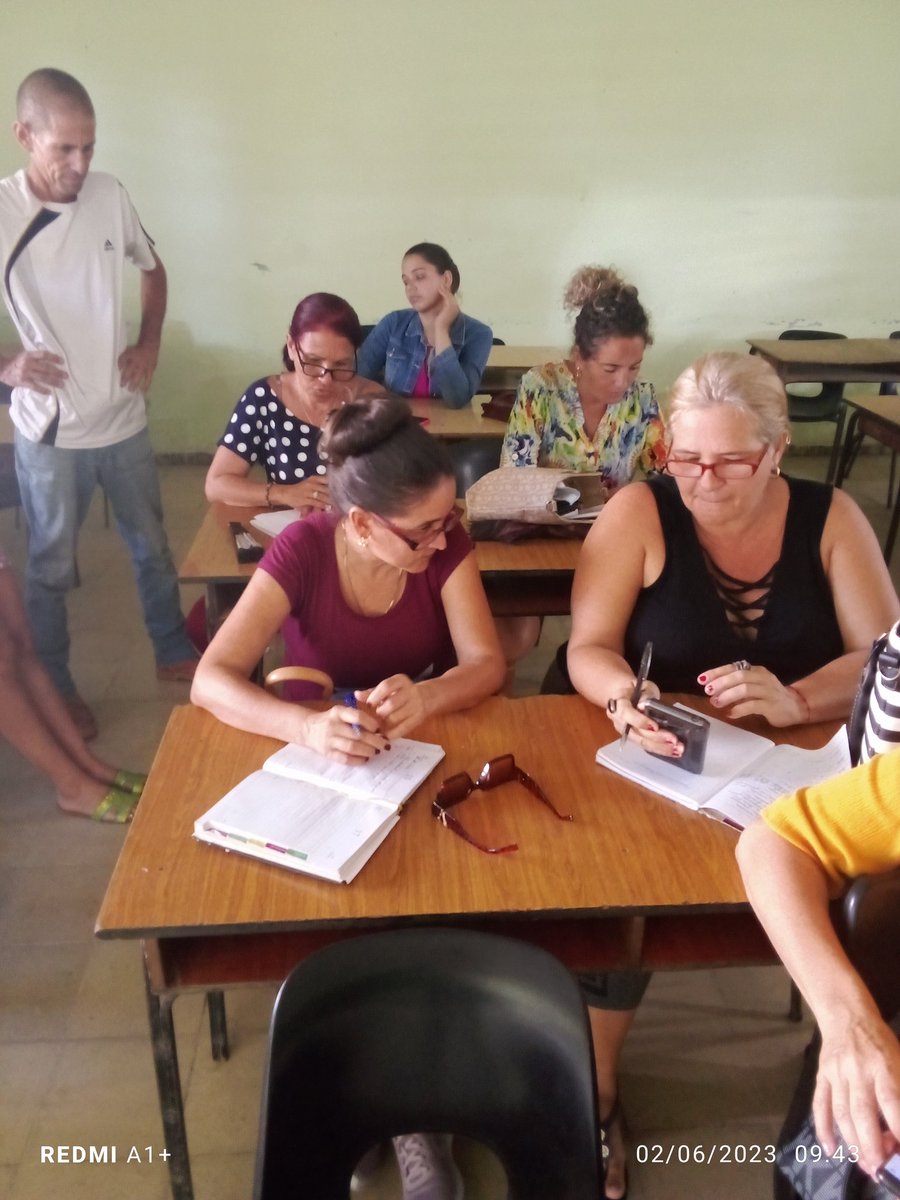 Se desarrolla reunión metodológica con asesores de seguridad informática en #CabaiguánEduca #SanctiSpíritusEnMarcha #CubaMimed