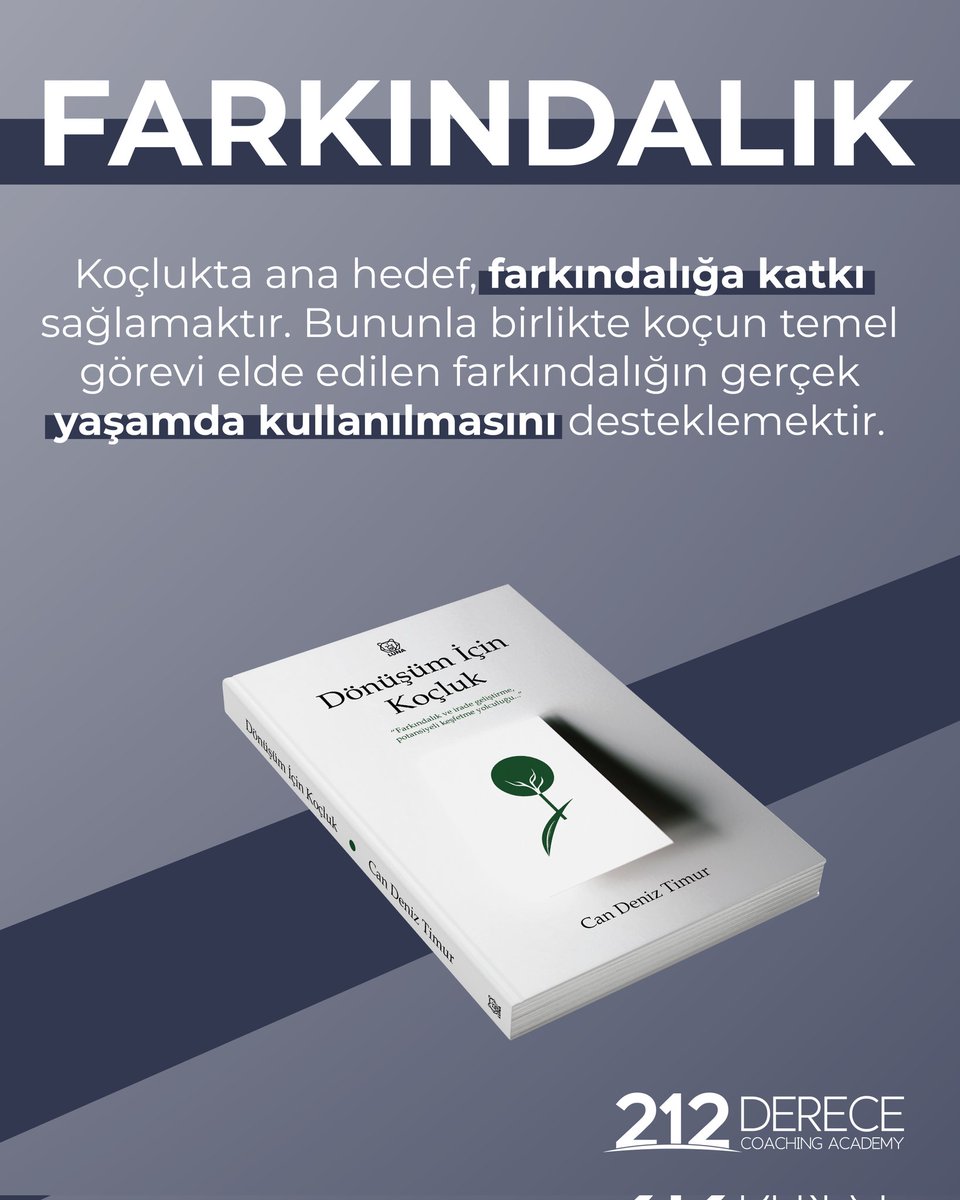 Yeni bir bakış açısı için FARKINDA olmalısınız. 
Bu farkındalık kimi zaman hedefe, kimi zaman mevcut duruma ya da potansiyel engellere olabilir. 
Güçlü farkındalık ve ic görü kontrol alanınızın genişlemesini sağlar.

Farkındalık ve irade geliştirme, potansiyeli keşfetme Yolculuğu