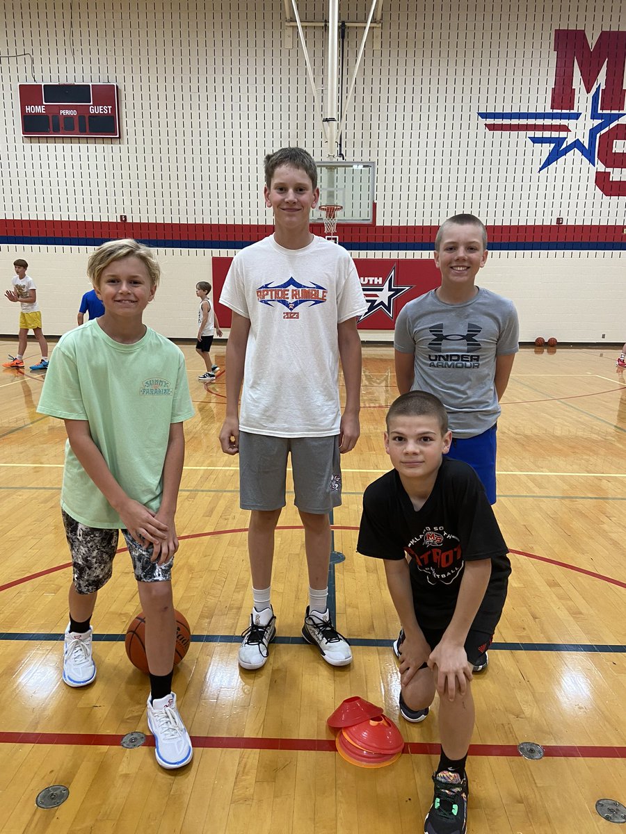 6th-8th grade camp Snow Valley shooting champs! #FuturePatriots