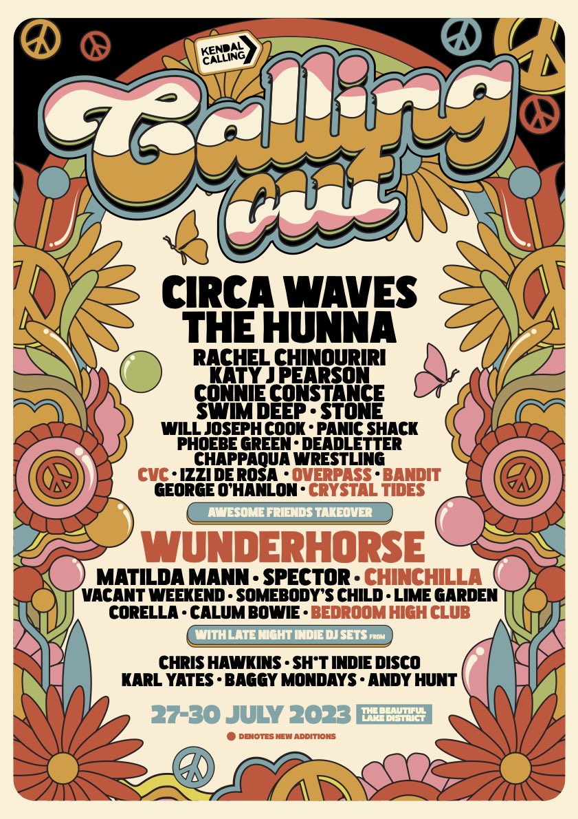 ⚠️ ANNOUNCEMENT ⚠️

Absolutely buzzing to say we’re playing one of our favourite festivals KENDAL CALLING this year! 🍻

We’re working away on some new releases but we’re buzzing for a BIG DO at the Calling Out Stage on the Sunday! 

#SeeYouInTheFields