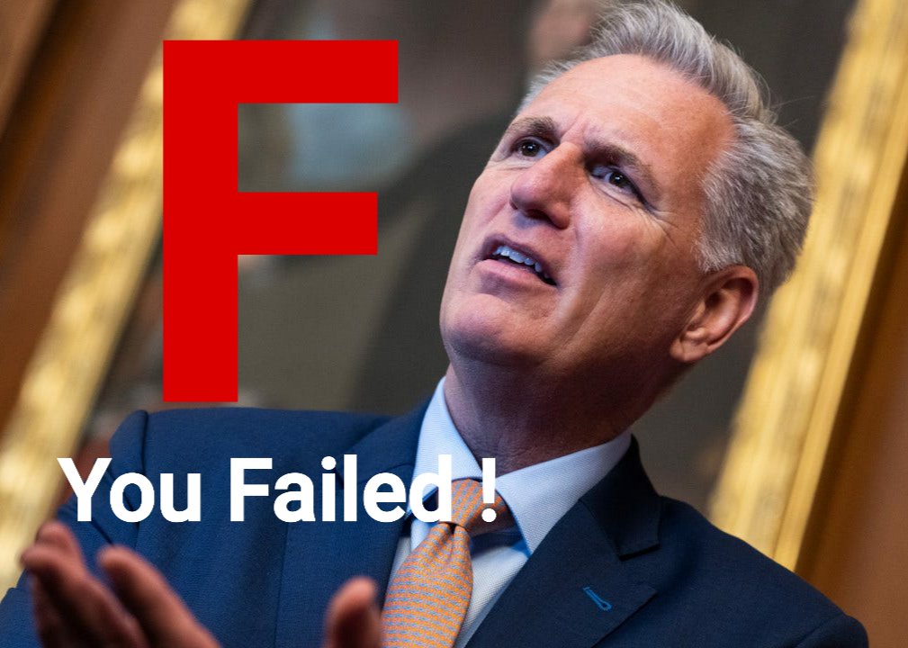 ArtChicken4's tweet image. @SpeakerMcCarthy #FireMcCarthy #MotionToVacate  #NoDeal