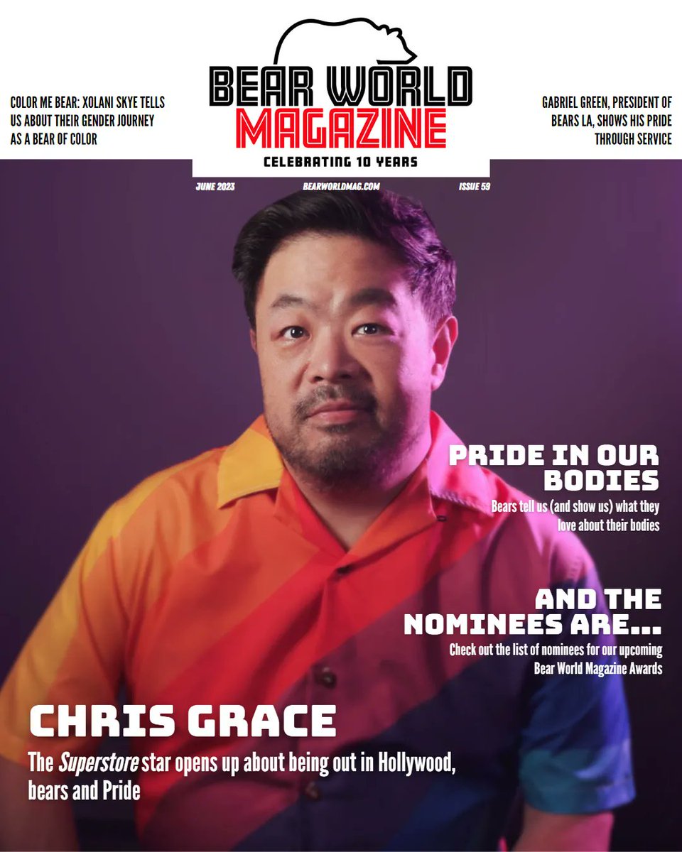Bear World Magazine on Twitter "This year's JUNE Cover of Bear World