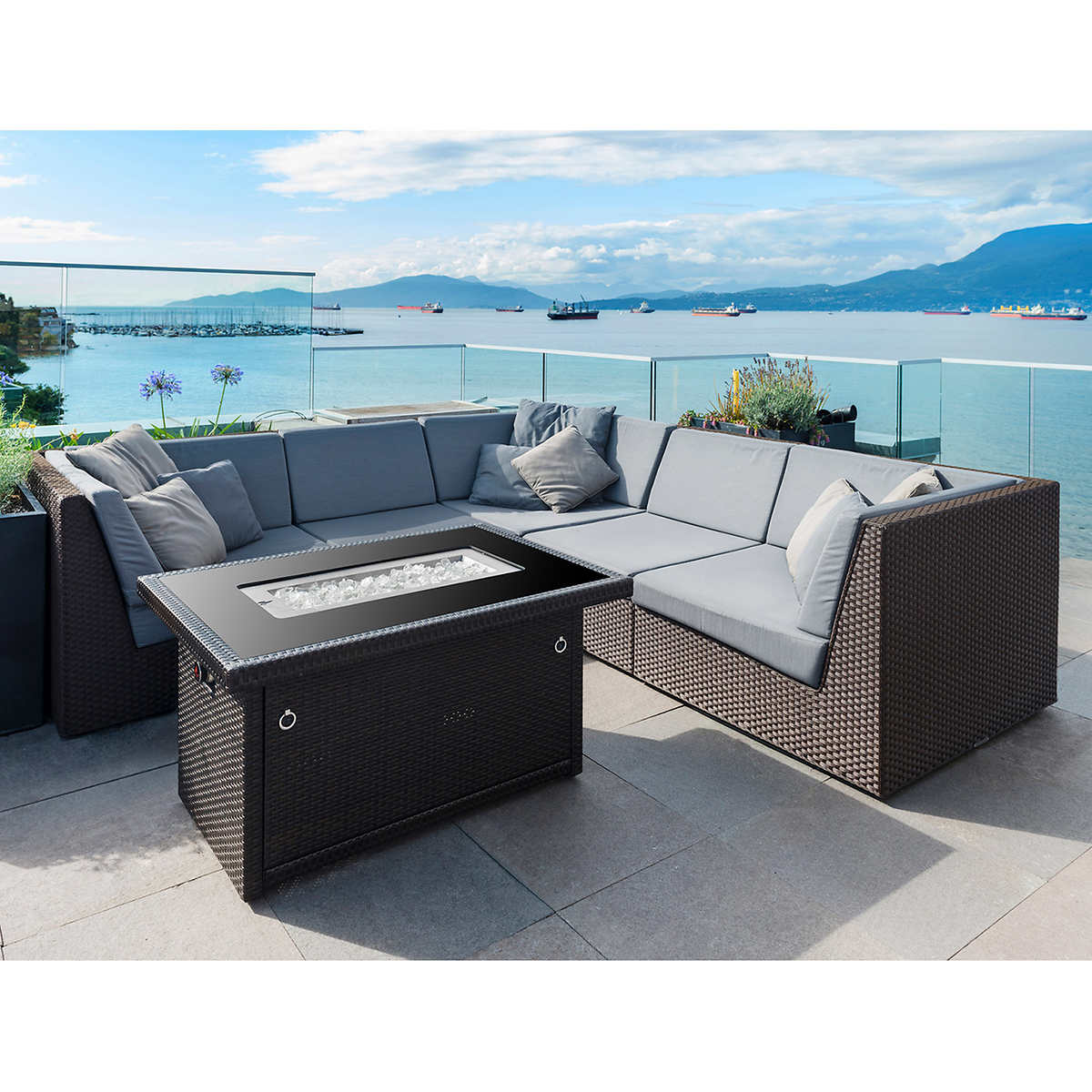 🔥🔥🔥🔥🔥🔥
 Cozy up on the deck this summer with the Outland Propane Fire Table! Get it now for $499.99, retail price $669.99 #outdoorliving #firetable #summervibes