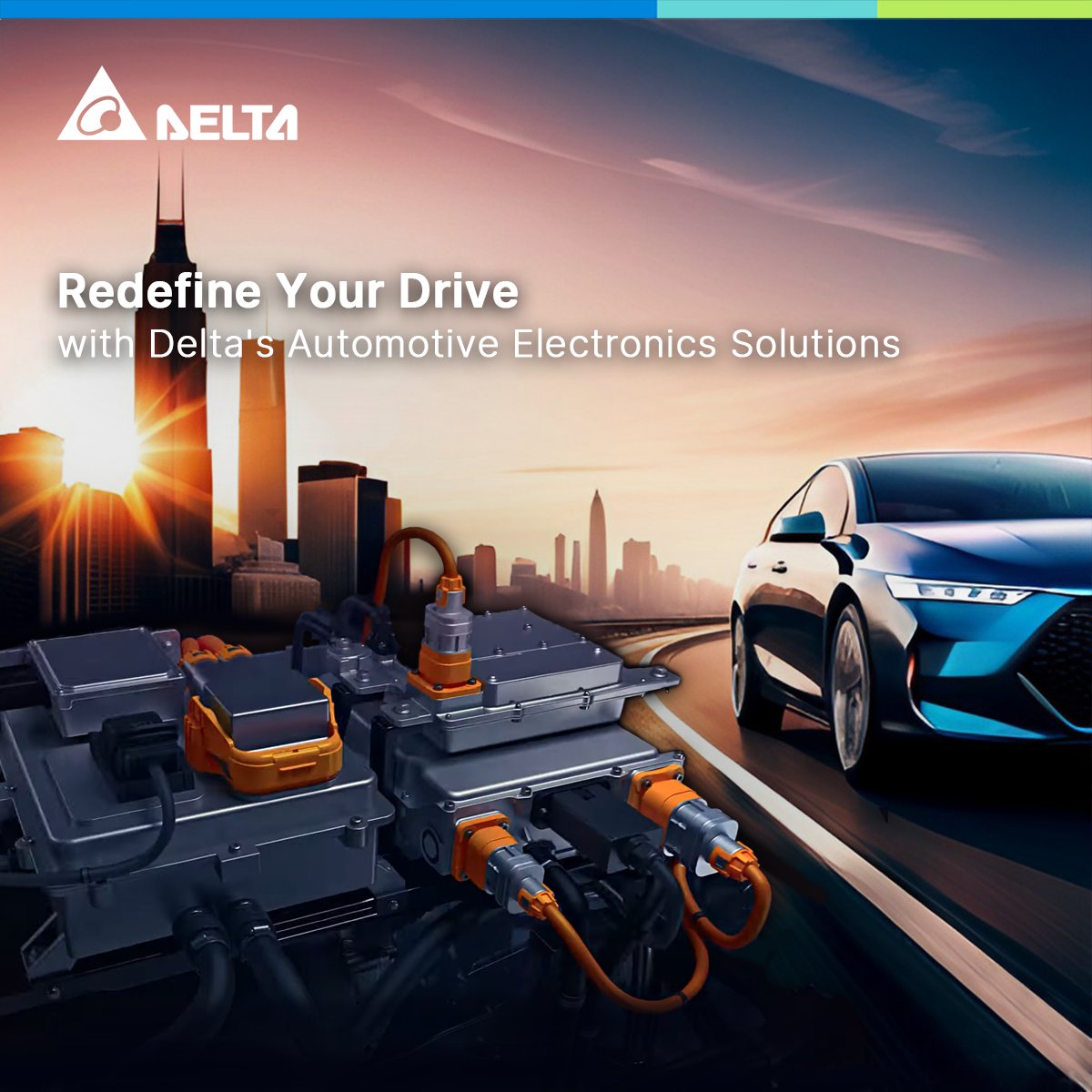 Delta_Americas's tweet image. 🚗💨 Delta&apos;s automotive business leads in EV/HEV powertrain solutions and power electronics components. Trust us for cutting-edge automotive technology that electrifies your ride.⚡️ pulse.ly/k4v2rj1cg9

#EV #HEV #PowertrainSolutions #PowerElectronics