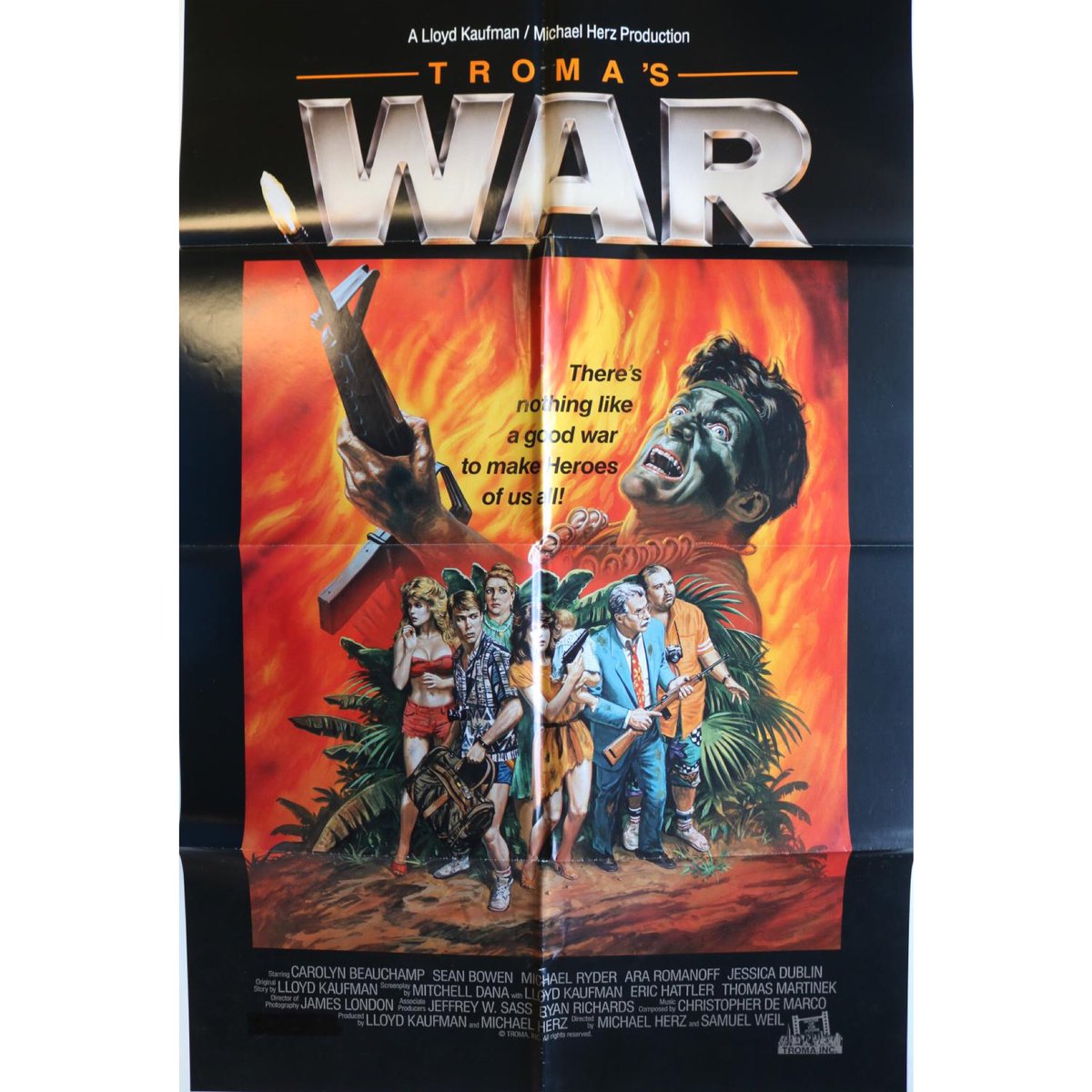 Troma's War - 1988 - US comedy action Adventure 💥