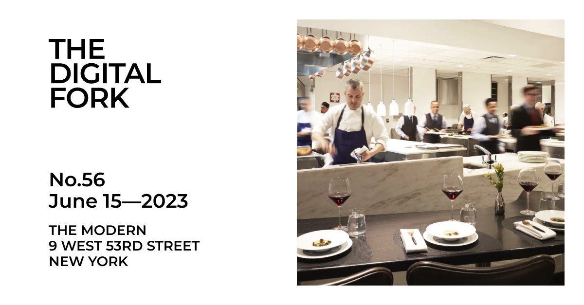 The Digital Fork hosted by <a href="/RagovinVentures/">Jeff Ragovin</a>  returns to NYC this month for dinner no. 56. Power marketers welcome.

Request an invite: digitalfork.hellofyllo.com/dinner56