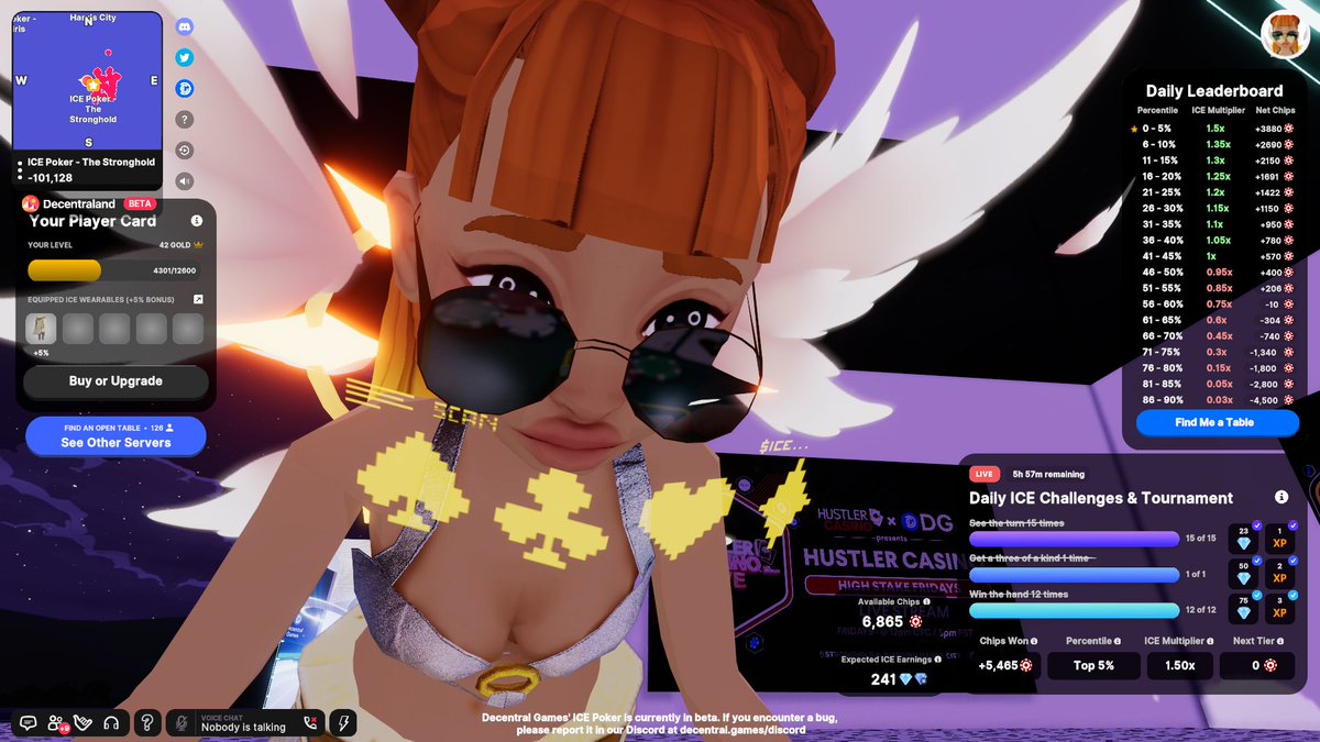 💎EZ Top 5% <a href="/DecentralGames/">Decentral Games</a> 
Play #ICEpoker 👉decentral.games/ice