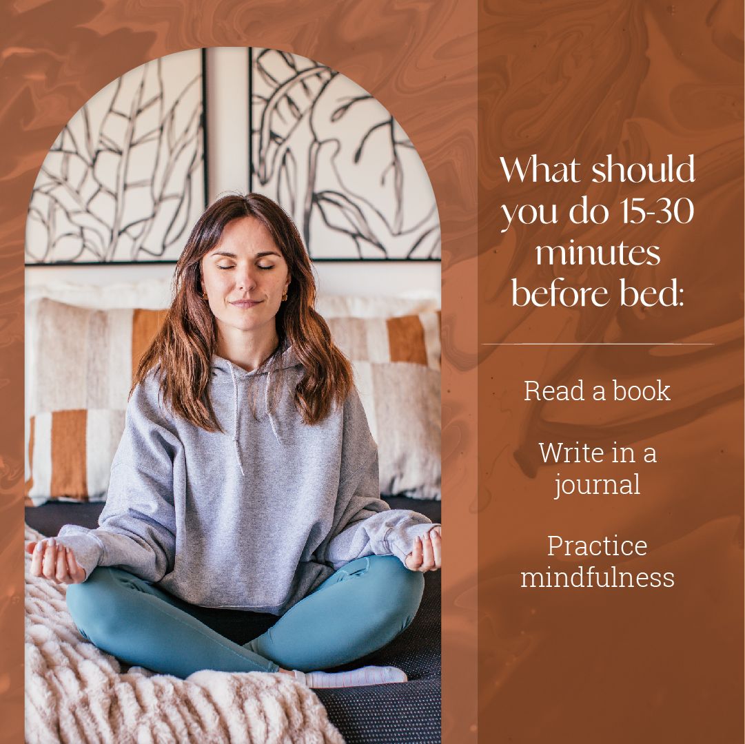 Mind and body, body and mind. 

It is essential to prepare both for a good night's sleep. 

Find more tips to improve your nighttime routine here: bit.ly/43niwXO

#BSC #BetterSleepTips #BSCSleepTips #Sleep #Sleepwell #Sleepbetter #SleepTips #DeStress #Relax