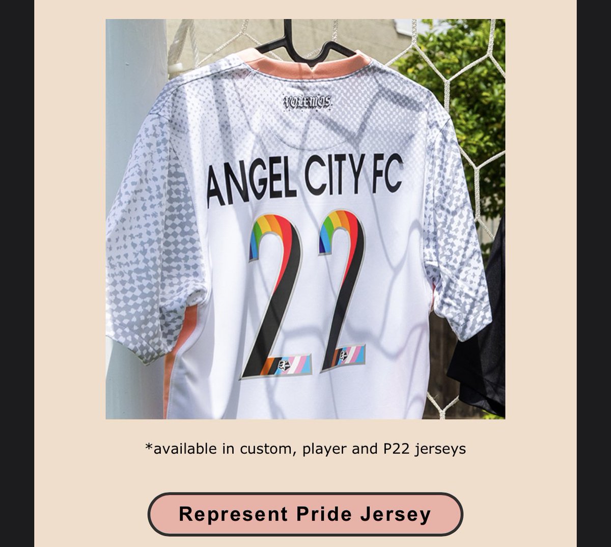 So ACFC heard everyone talking about buying pride kits and said BET.

I love y’all.