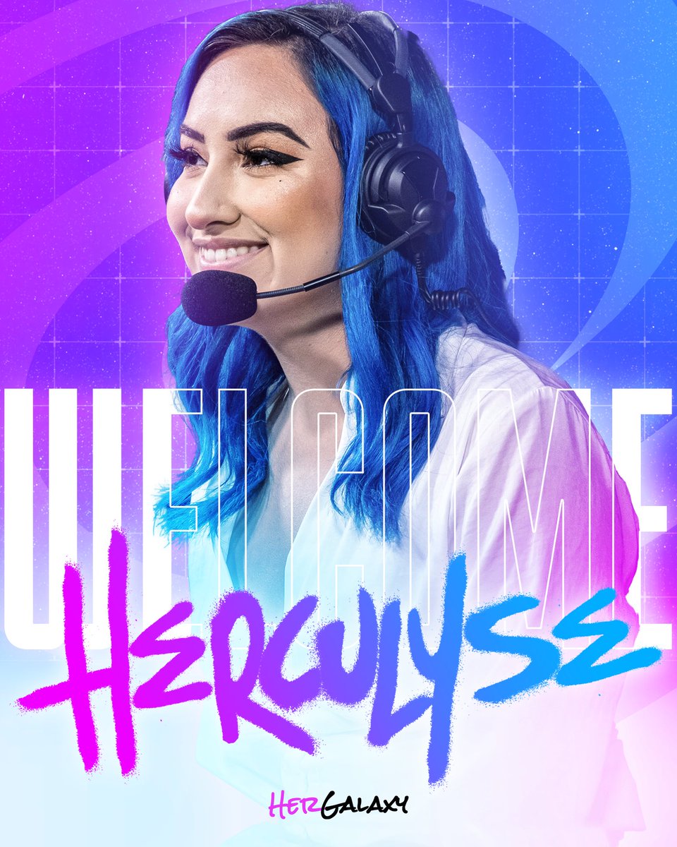 Introducing the remarkable HER Galaxy @herculysee, a true Rocket League legend and an inspiring role model for women ✨