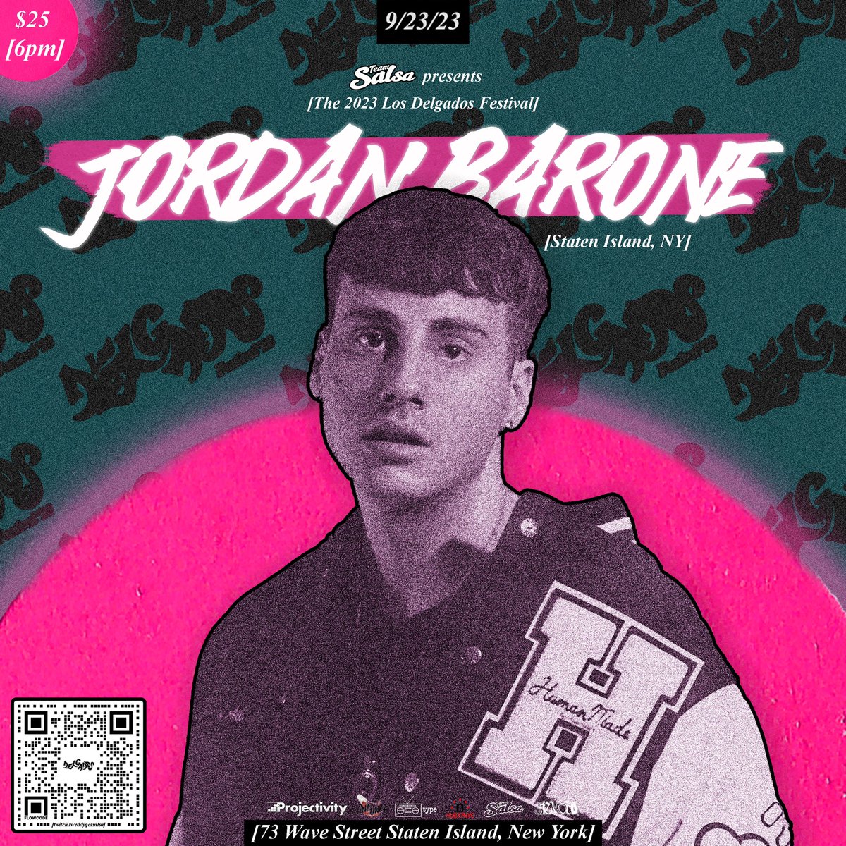 TEAM SALSA PRESENTS: The 2023 Los Delgados Festival
ANNOUNCEMENT #1

September 23, 2023

Performing live in Staten Island, NY