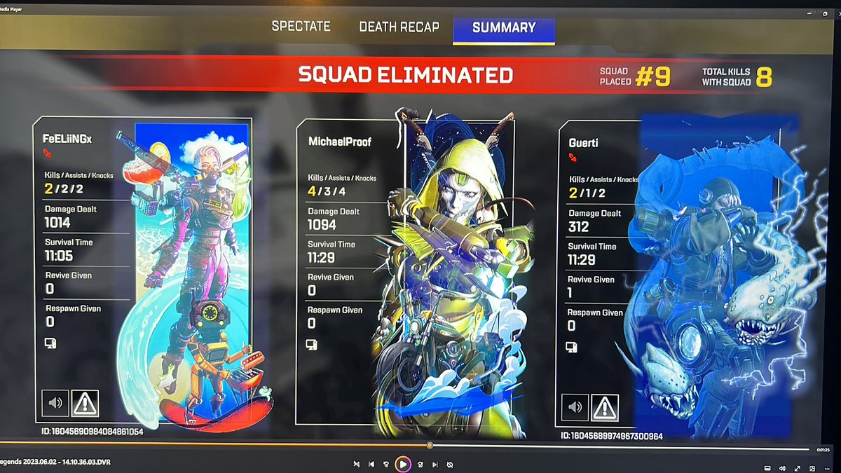 4 kills 3 assists 1000+ damage +25LP You’re fucking kidding me right? <a href="/PlayApex/">Apex Legends</a>