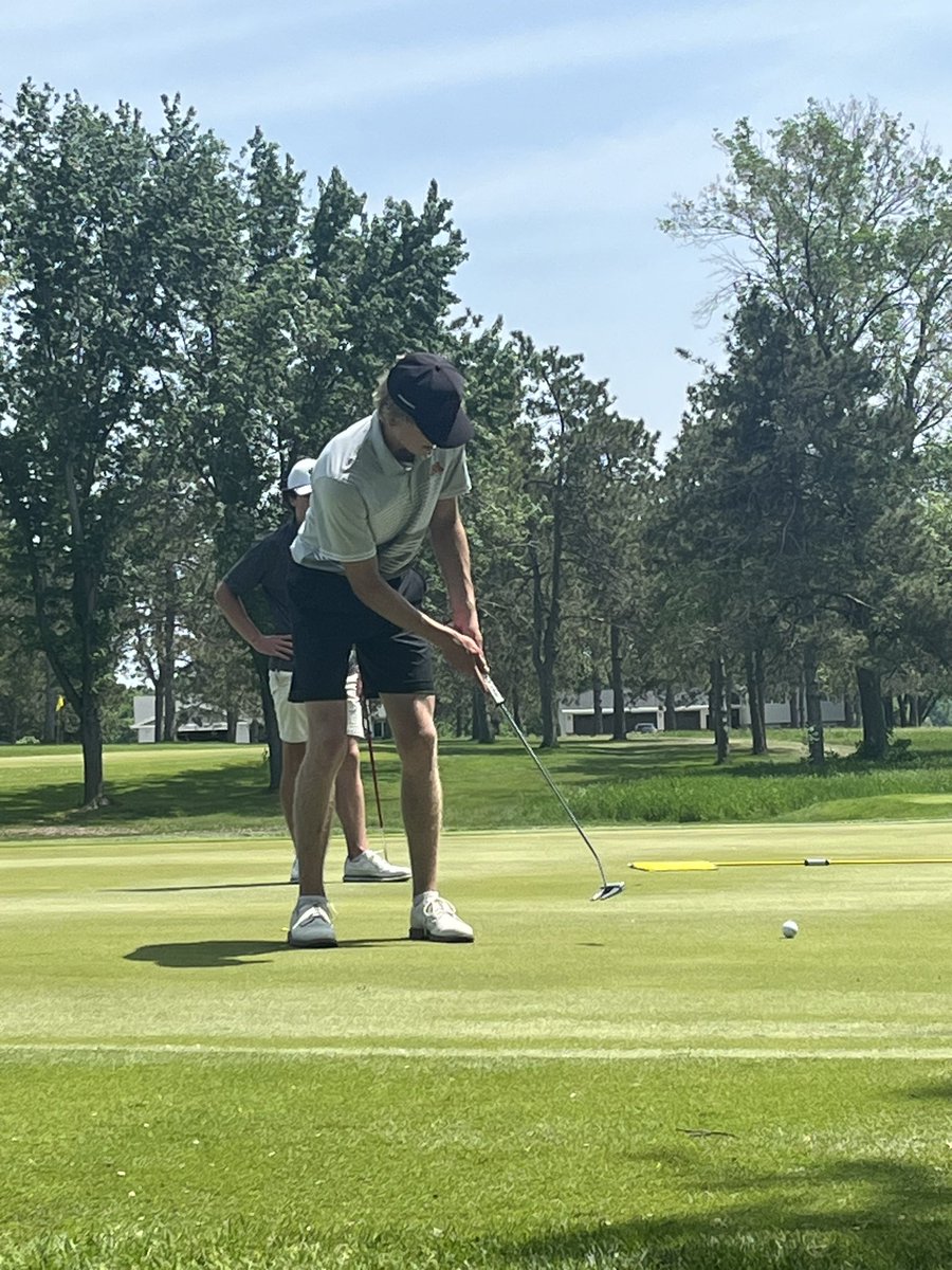SpudsGolf's tweet image. Todays senior tweet goes to @EastonLammers. He gave us the round of the year at Victory Links posting a score of 69 (-2) on a course playing longer than 7000 yards.

His golf career is far from over.

Good luck in the future Easton!