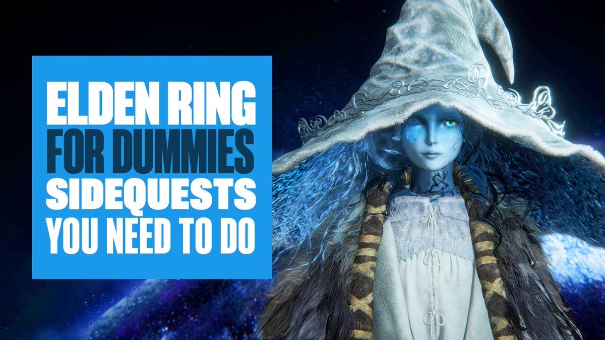 Elden Ring Side Quests for dummies: Side Quests You Need to do - Elden Ring PS5 Gameplay bit.ly/37lUMeQ   #gaming #GamesTj #MoviesTvTj (video) #EldenRing #GameGuide