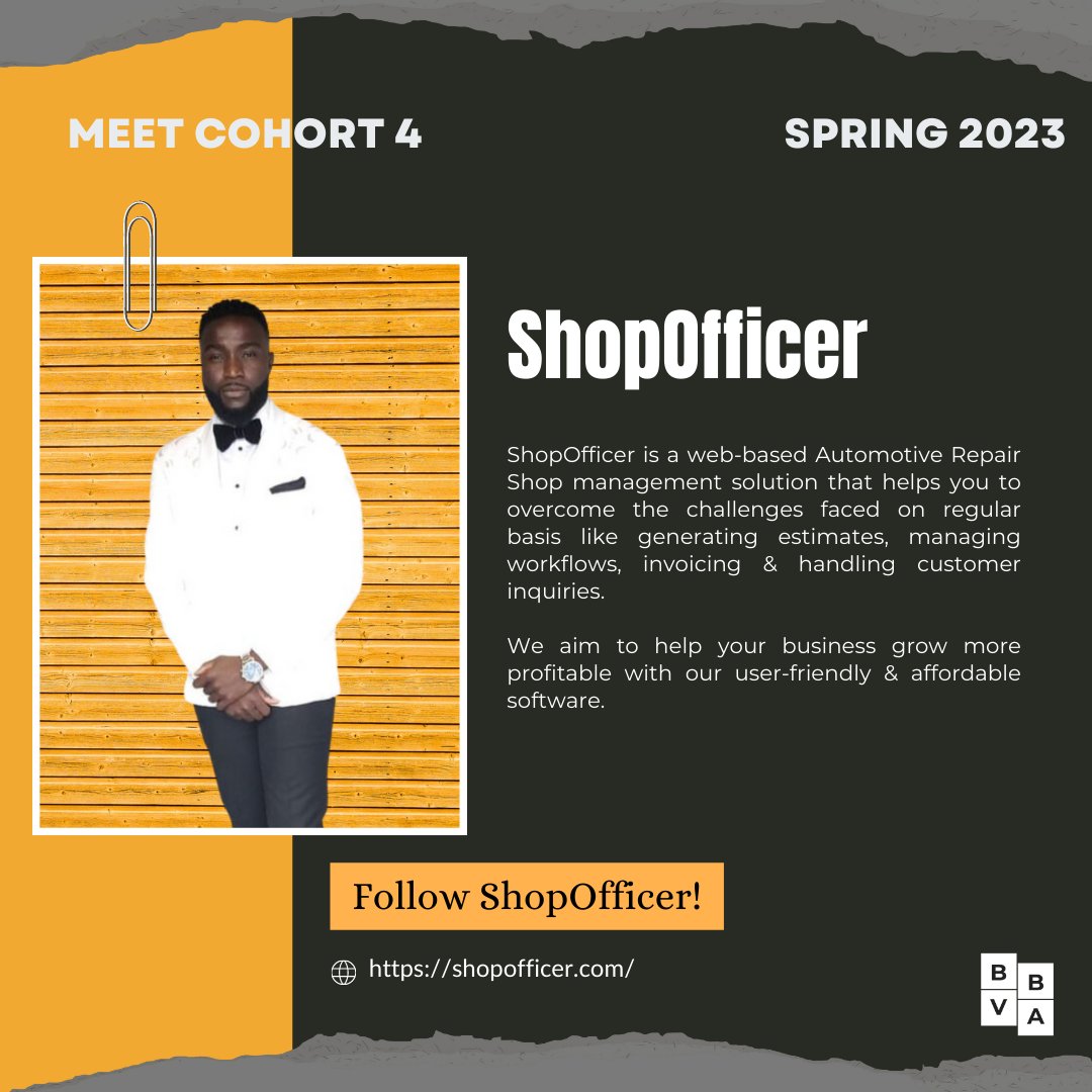 This week, we're highlighting Titus Bawa from Cohort 4 of The Black Seed Accelerator Program.

Follow their journey: shopofficer.com

Find out more about our programs: lnkd.in/gWheD45V

#blackintech