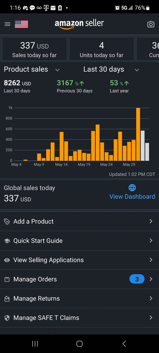 Broke 8k. Feels like it's taking on a life of its own.