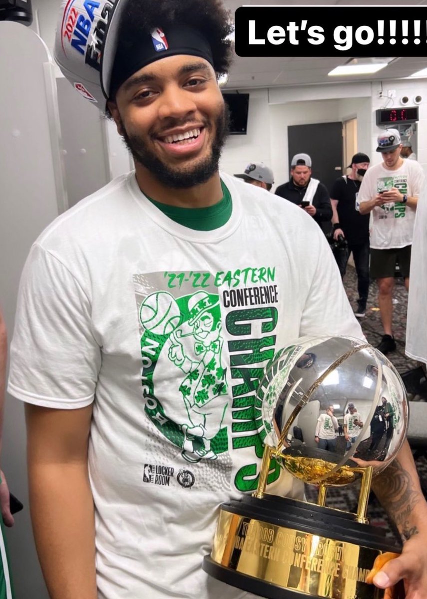BenStinar's tweet photo. Fun fact: 

Raptors OG Anunoby: 2019 NBA Championship 

Celtics Juwan Morgan: 2022 NBA Finals 

Nuggets Thomas Bryant: 2023 NBA Finals 

All 3 were roommates their sophomore year at Indiana University. https://t.co/kTwQpxFUmS