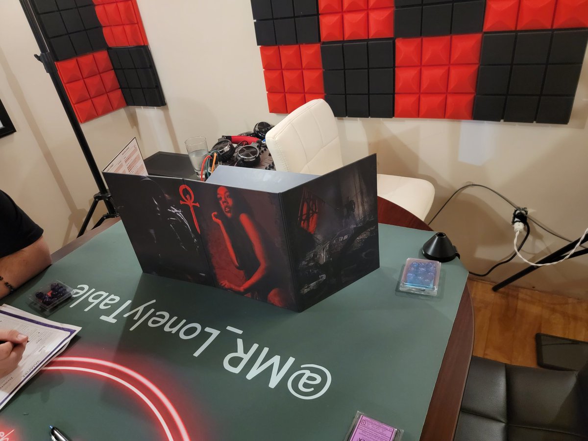 We wrapped our evening last night with a game of the night, a #ttrpg you might be familiar with - <a href="/worldofdarkness/">World of Darkness</a> #Vampirethemasquerade 

Dived into the New Blood pack. The players loved it, we got half of it done! They didn't want to stop!