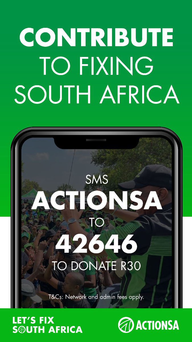 🇿🇦𝗦𝗢𝗨𝗧𝗛 𝗔𝗙𝗥𝗜𝗖𝗔, 𝗔𝗖𝗧𝗜𝗢𝗡𝗦𝗔 𝗡𝗘𝗘𝗗𝗦 𝗬𝗢𝗨𝗥 𝗛𝗘𝗟𝗣🇿🇦

#LetsFixSouthAfrica

 @MjekanaJK @Funzi_Ngobeni @kholofeloMorodi @mark_boikanyo @HonorableMahla1 @henriettefroh @Action4SA @PrinceNtobeng @RekordNewspaper @DonaldButhane @__Tshireletso_