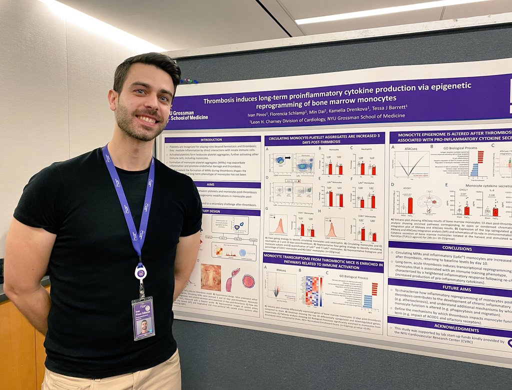 Great day attending the CVRC Annual Symposium! Big opportunity to interact with colleagues and to present our most recent findings! Thank you <a href="/NYULHCVRC/">NYU CVRC</a> for organizing