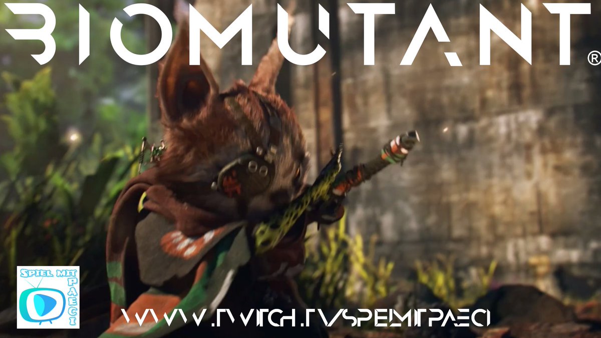 dj_paeci's tweet photo. Weiter mit dem Biomutiertem Waschbääääär

🎮https://t.co/Uy5DYDWBGG🎮

#biomutant #gamer #stream #swissgaming #ubisoftde #twitchtv #TwitchDE #twitchCH #swissstreamer #gaming #Gameplay #twitchstreamer #TwitchAffliate #twitchsmallstreamer #THQNordic #Giveaway https://t.co/ZXCFyeqR3C