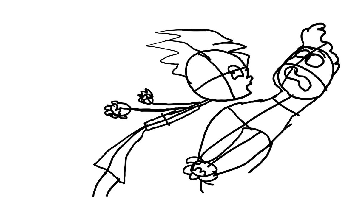 Loudfan123212's tweet photo. heres another doodle i made of Ember and Wade from Pixars #elementel from the new clip i love how the characters move https://t.co/XiiVyOy7BM
