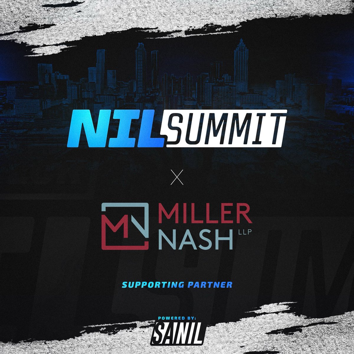 NILSummit's tweet image. We are thrilled to announce that Miller Nash has joined us as a Supporting Partner for the #NILSummit. We extend our gratitude to @MillerNashLLP for their invaluable support and dedication to empowering the next generation of college athletes. They will be sharing their expertise