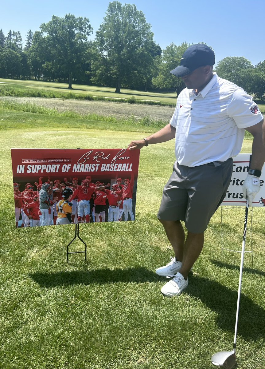 Thank you for the support from the 2017 MAAC Championship Baseball Team. Great event put together by <a href="/MaristAthletics/">Marist Athletics</a> #BallFoxes🦊⛳️