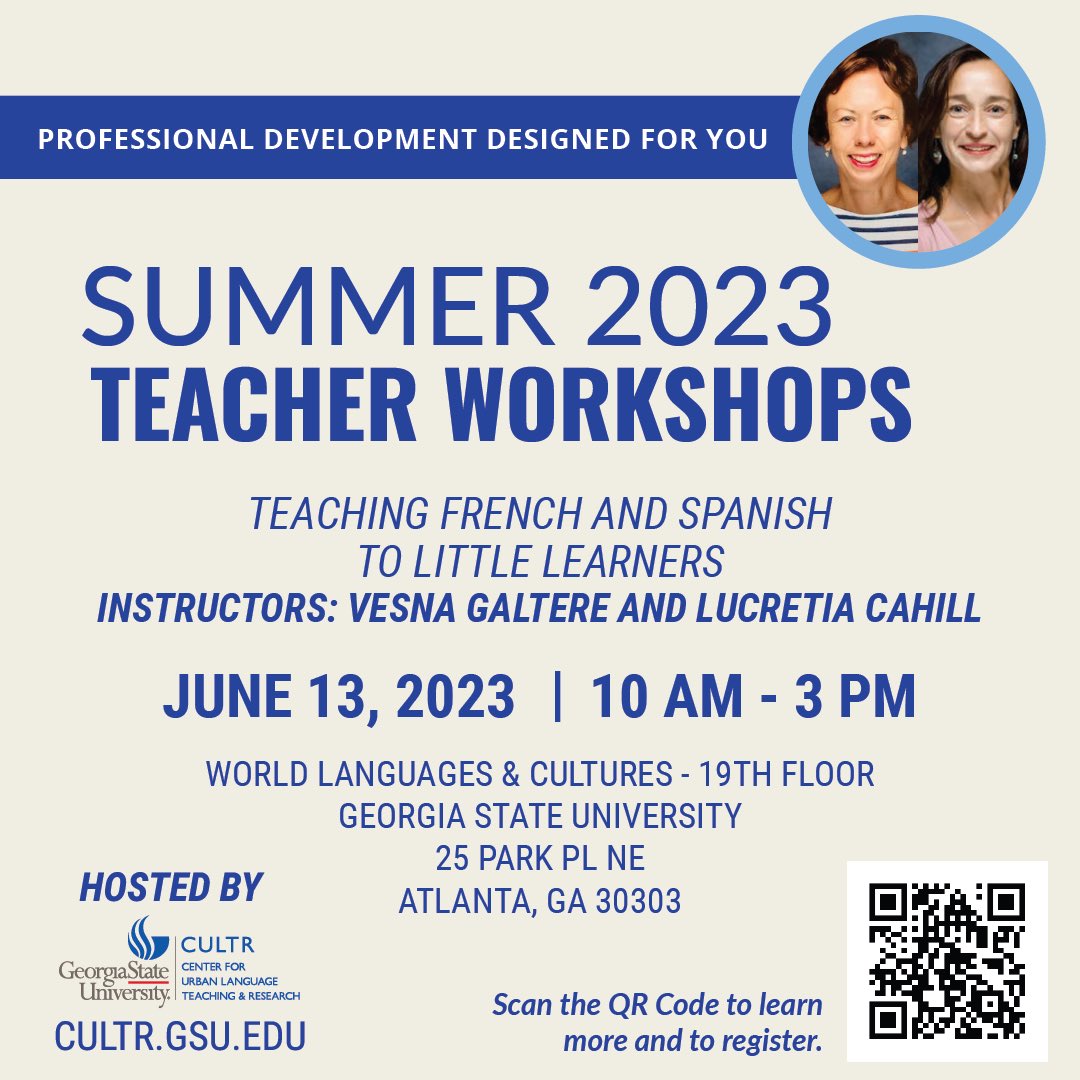 LucretiaCahill's tweet photo. Looking forward to our seminar at Georgia State University. It’s not too late to sign up! https://t.co/SCOWySc86J