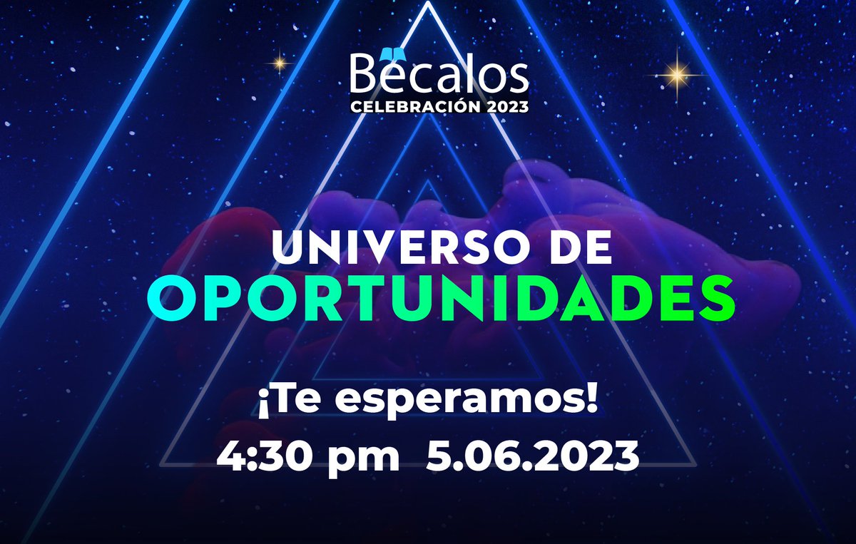 ComunidadUNETE's tweet photo. Este próximo 5 de junio el programa @becalosmx  de Fundación Televisa y la Asociación de Bancos de México llevará a cabo su evento de Celebración 2023. ¡Te invitamos a que seas parte de esta transmisión! Activa el recordatorio ⭐ https://t.co/U9kTUo9FtF https://t.co/3xNoYVR7xj