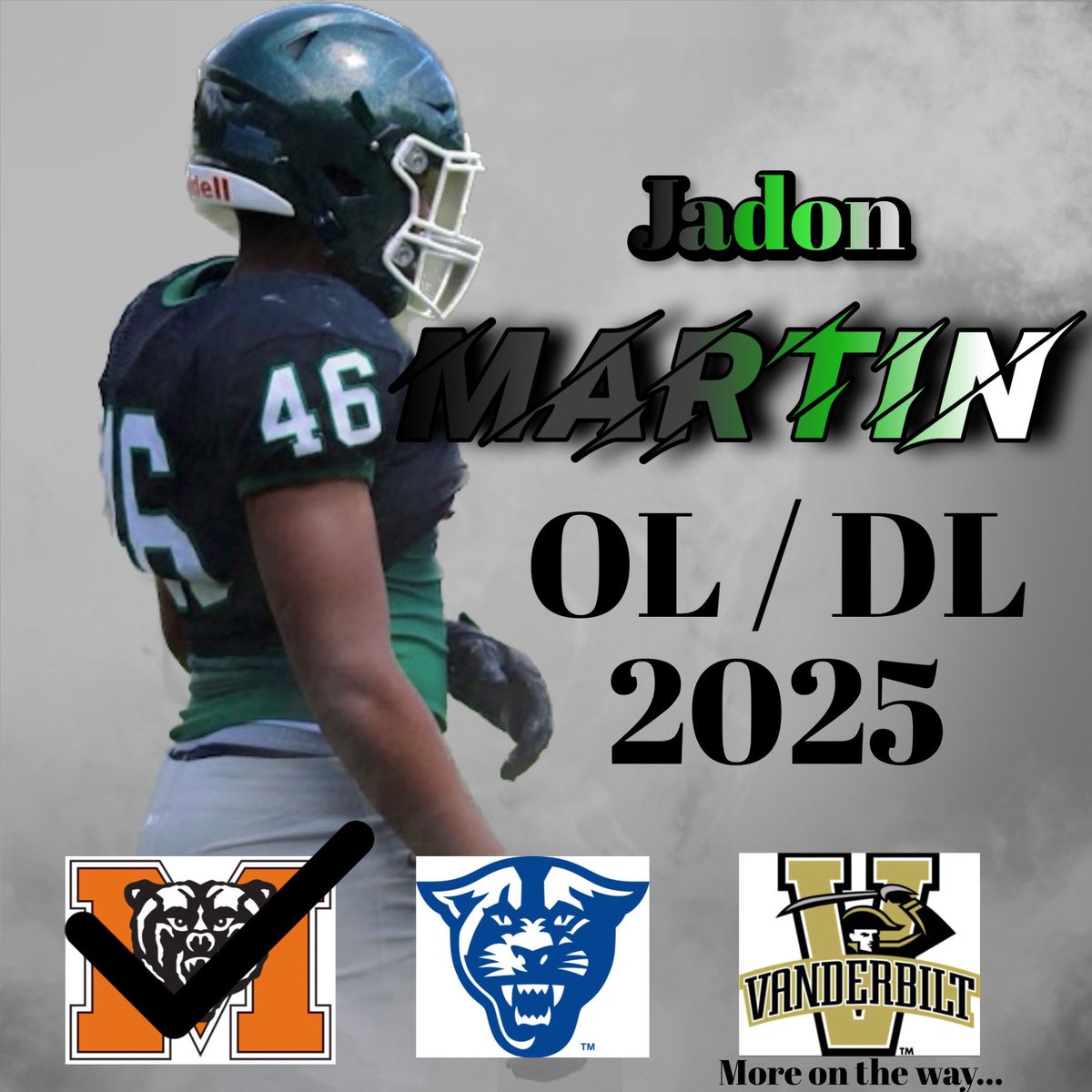 Jadon Martin (@jay_mar2) on Twitter photo Summer tour. Putting in work all through out the summer, can’t wait to visit more colleges and meet more coaches! <a href="/RecruitGeorgia/">Recruit Georgia</a> <a href="/NEGARecruits/">Northeast Georgia Recruits</a> <a href="/CoachBeck56/">CORY BECK 🦅🏈</a> <a href="/SwickONE8/">Drew Swick</a> <a href="/coachMMartin54/">Marvin Martin</a> <a href="/MercerFootball/">Mercer Football</a> <a href="/GeorgiaStateFB/">GSU Football</a> <a href="/VandyFootball/">Vanderbilt Football</a> <a href="/Coach_JRjones/">Tony Jones Jr.</a> <a href="/RustyMansell_/">Rusty Mansell</a> Summer tour. Putting in work all through out the summer, can’t wait to visit more colleges and meet more coaches! <a href="/RecruitGeorgia/">Recruit Georgia</a> <a href="/NEGARecruits/">Northeast Georgia Recruits</a> <a href="/CoachBeck56/">CORY BECK 🦅🏈</a> <a href="/SwickONE8/">Drew Swick</a> <a href="/coachMMartin54/">Marvin Martin</a> <a href="/MercerFootball/">Mercer Football</a> <a href="/GeorgiaStateFB/">GSU Football</a> <a href="/VandyFootball/">Vanderbilt Football</a> <a href="/Coach_JRjones/">Tony Jones Jr.</a> <a href="/RustyMansell_/">Rusty Mansell</a>