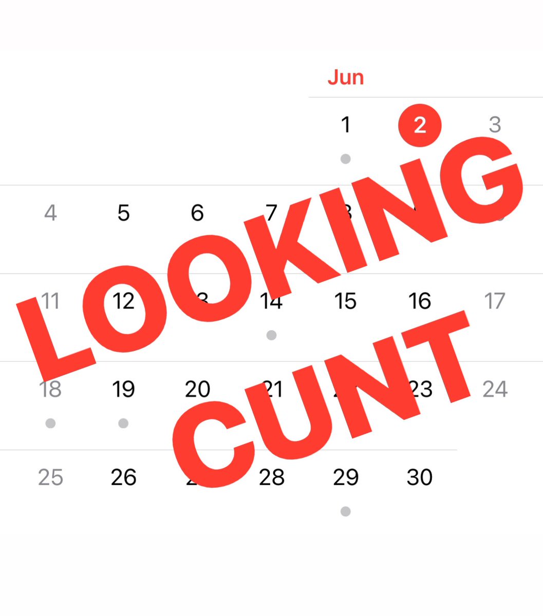 My pride calendar just dropped 🏳️‍🌈🩵