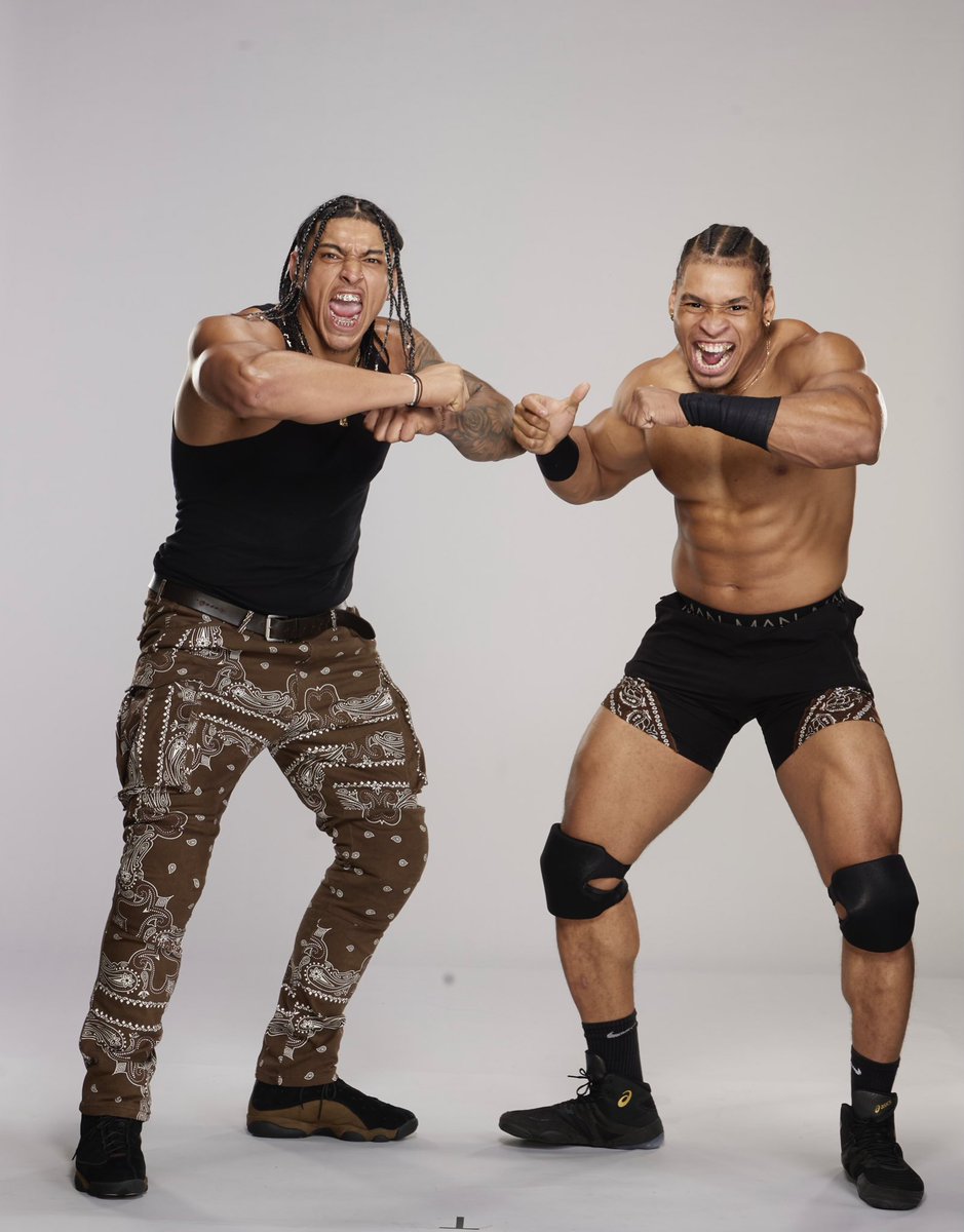 BRONCO_WWE's tweet photo. TapIN and see TWISTED MASS Apply That Pressuuh😤 2 Night on @peacock at 10:00 pm EST! 

#All4Moms #wwe #wwenetwork #lucienprice #bronconima #wwenxt #levelup https://t.co/oxeClzEk8s