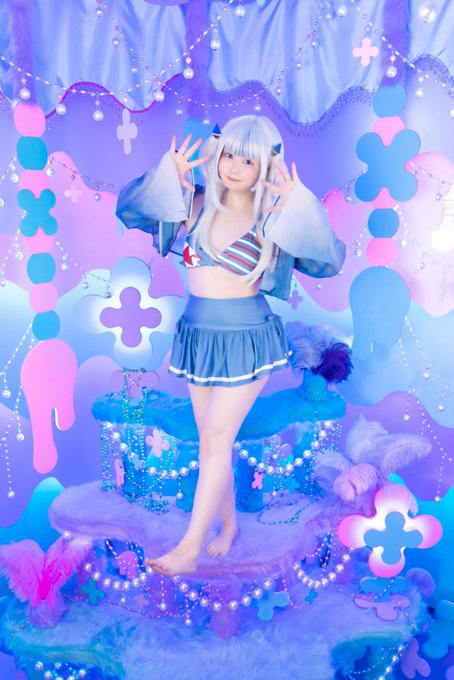 《コスプレ》
ホロライブ
がうる・ぐら　
水着

#gawrt

#shir0xxxデザインブース https://t.co/xd9Imx8Cv6