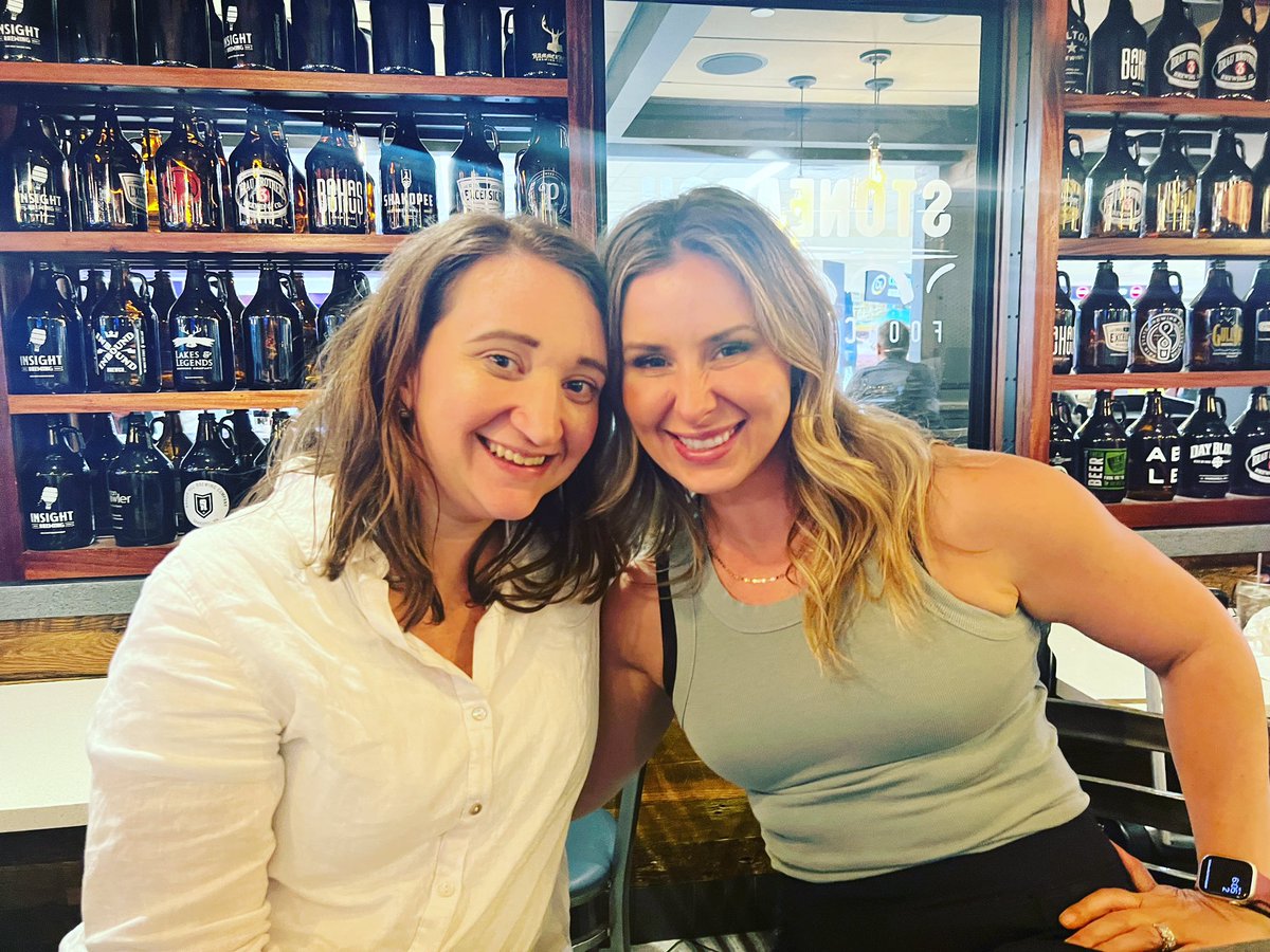 Nothing makes me happier than catching up with this TAVR queen! <a href="/KristinPasquar1/">Kristin Pasquarello</a> #TAVR