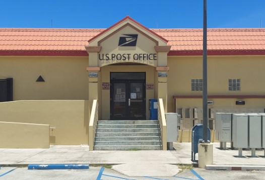 USPSnewsHNL's tweet photo. Retail &amp; package pickup operations at the #AndersenAFB Post Office on #Guam have been temporarily halted due to #TyphoonMawar-related facility issues. It will reopen as soon as infrastructure &amp; environmental conditions permit. https://t.co/rciw98aGGI