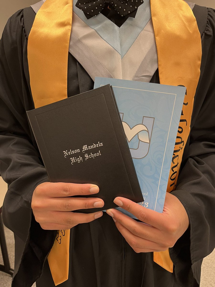 Graduation…time to celebrate all you’ve accomplished!  Congratulations <a href="/MandelaUnited/">Nelson Mandela HS</a>!  So proud of you!! #WeAreCBE #proudtobeCBE