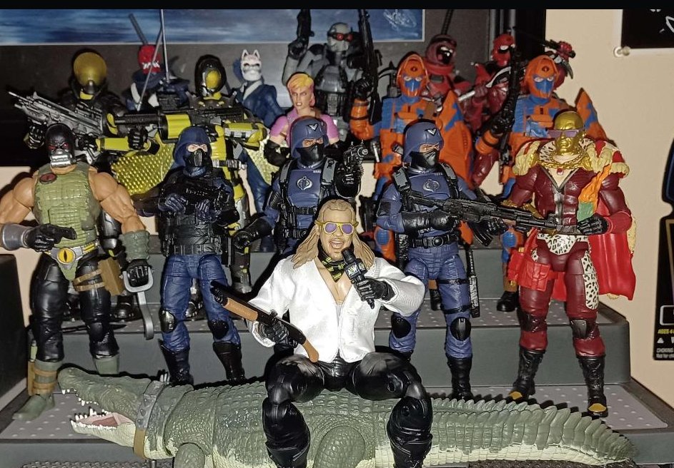 The Cobra collection, yes Jericho has joined cobra #gijoe #ACTIONFIGURES