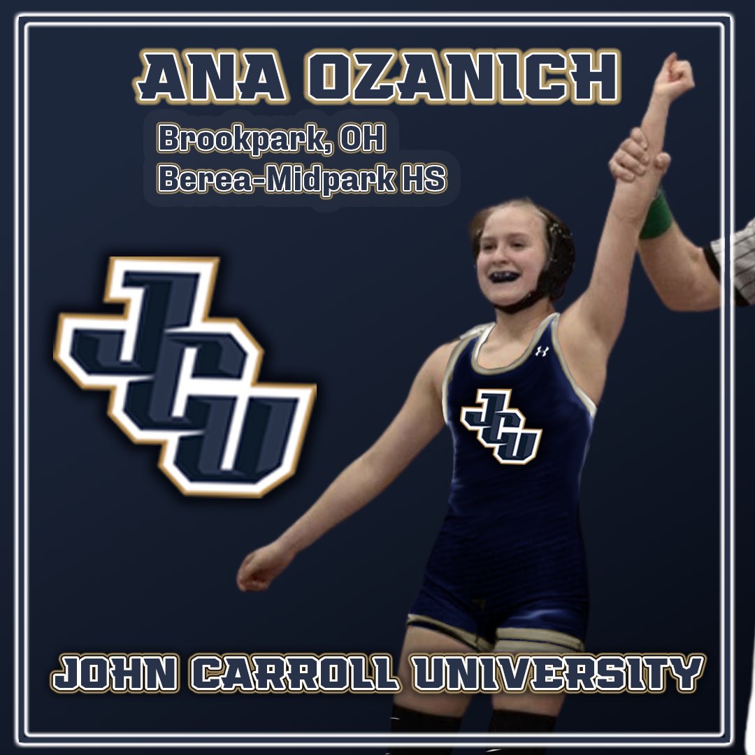 JCUwrestling's tweet photo. Please welcome Analese Ozanich to #jcuwrestling

#d3wrestle #wrestlelikeagirl https://t.co/PMTQqG3qa5